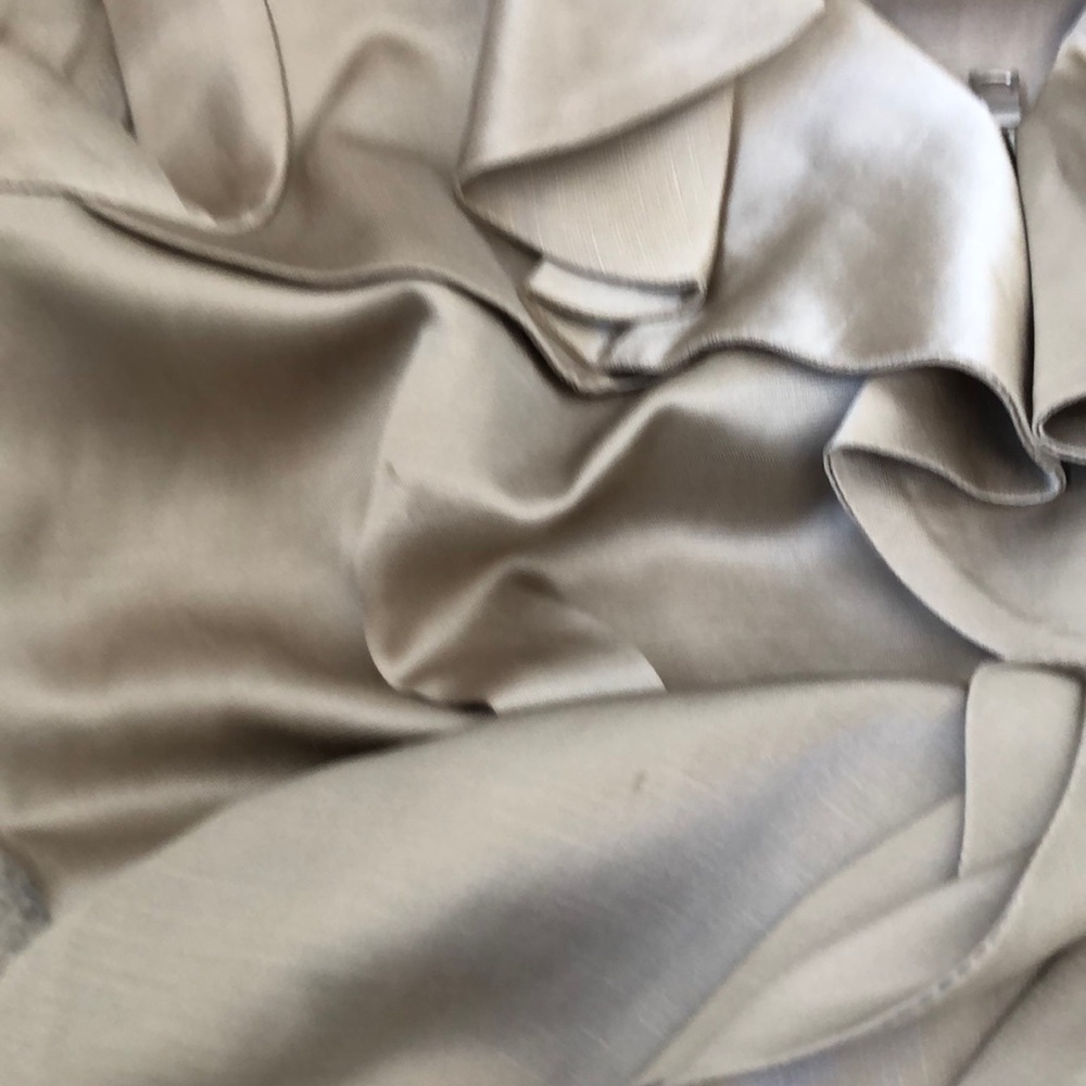 Cynthia Steffe Utility Ruffle Zip Front Mini Dress - Picture 8 of 9